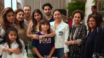Shah Rukh Khan’s youngest son AbRam celebrates his 12th birthday with Suhana Khan and Gauri Khan at NMACC arts café; watch