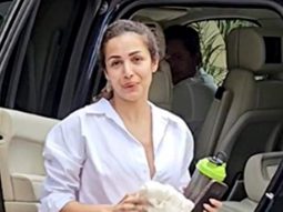 Happy mode on! Malaika Arora gets clicked by paps