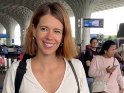 Beautiful Kalki Koechlin snapped at the airport