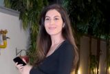 All black babe! Elnaaz Norouzi’s stylish look
