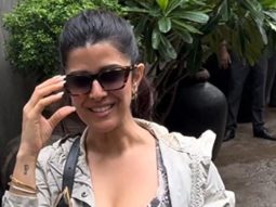 Cheerful as always! Nimrat Kaur smiles for paps as she gets clicked