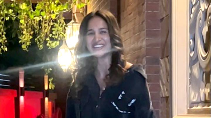 Her smile is to die for! Aisha Sharma greets paps as she gets clicked