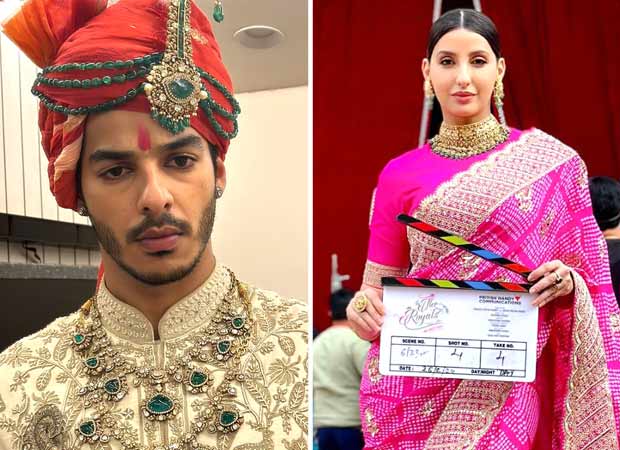Ishaan Khatter and Nora Fatehi share BTS glimpses from Netflix show The Royals