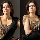 Kajol channels fierce feminine power in custom Torani saree for Maa trailer launch
