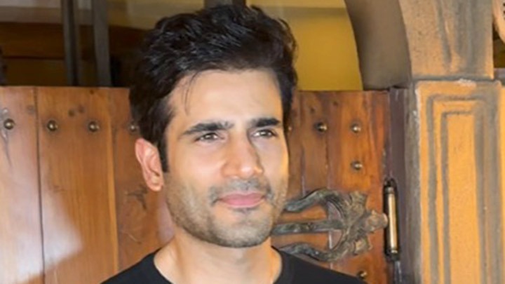 Karan Tacker papped wearing black