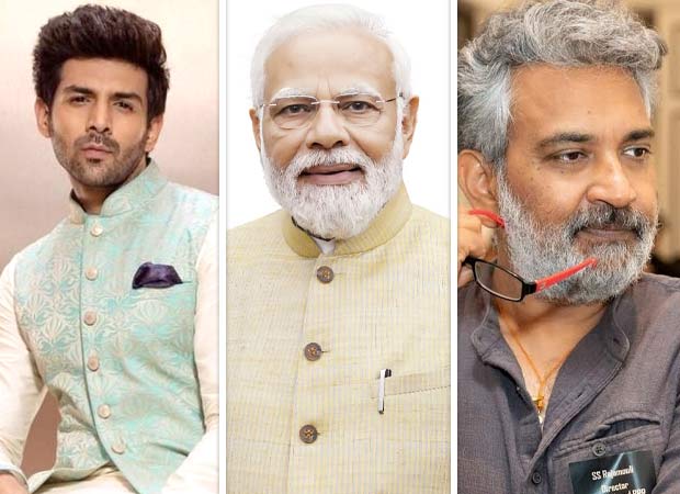 Kartik Aaryan apologises to PM Modi at WAVES 2025; shares stage with SS Rajamouli 