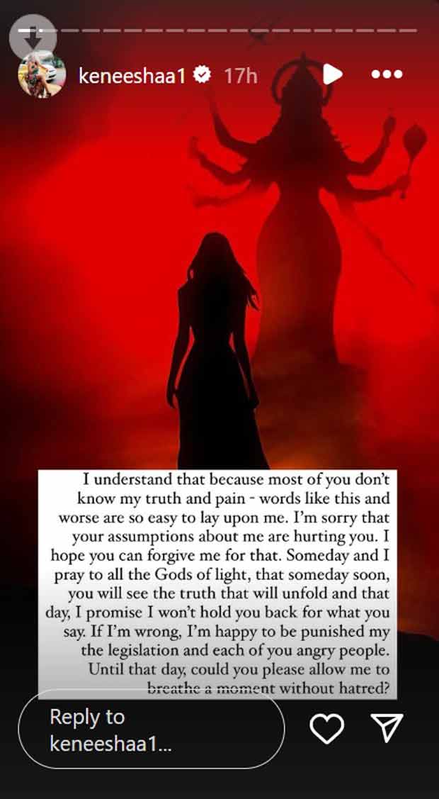 Kenishaa Francis hits back at online hate including ‘death threats’ amid Ravi Mohan controversy: “Take me to court”, she says