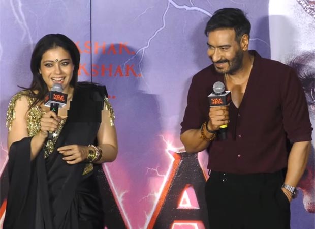 Maa trailer launch: Kajol NAILS it with a mic-drop reply on casting: “Who could Ajay Devgn imagine in a horror role besides me?”; Ajay wins hearts by featuring mothers’ names as middle names in the end credits : Bollywood News