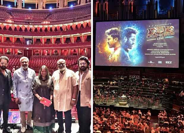 RRR team lights up Royal Albert Hall with Live orchestral screening in London