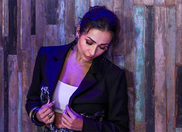Malaika Arora stuns in Rs 85,000 AK-OK co-ord featuring sculpted silhouette and statement florals
