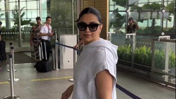 Mama Padukone papped at the airport