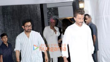 Photos: Aamir Khan, Arjun Kapoor and others snapped at Anil Kapoor’s late mother Nirmala Kapoor’s house