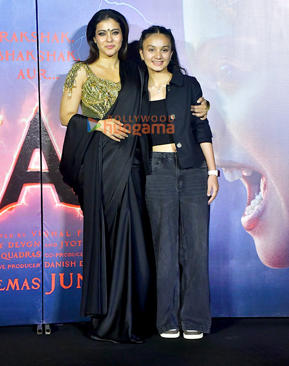 photos ajay devgn kajol kumar mangat pathak and others grace the trailer launch of maa 10