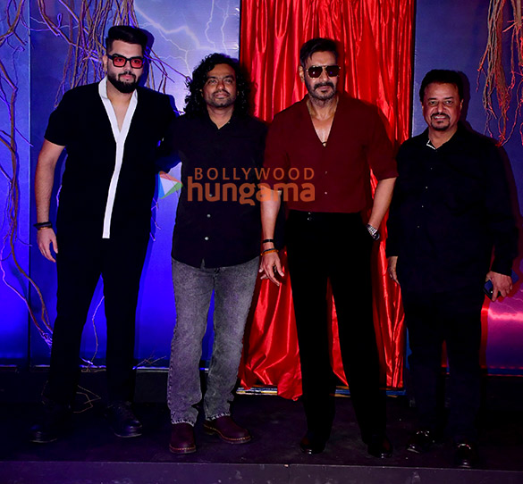 photos ajay devgn kajol kumar mangat pathak and others grace the trailer launch of maa 2