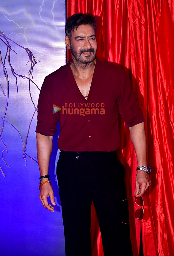 photos ajay devgn kajol kumar mangat pathak and others grace the trailer launch of maa 4