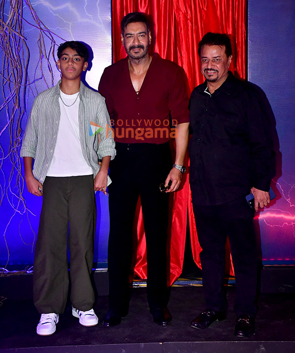 photos ajay devgn kajol kumar mangat pathak and others grace the trailer launch of maa 7