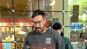 Photos: Ajay Devgn and Urvashi Rautela snapped at the airport