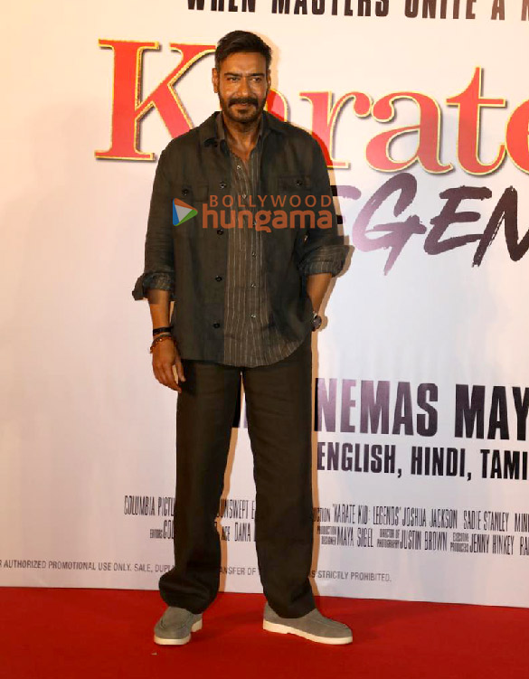 photos ajay devgn and yug devgan grace the trailer launch of karate kid legends 6