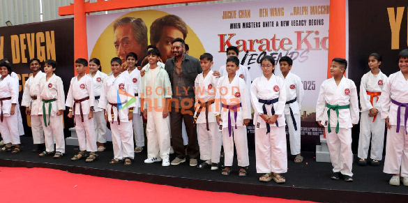 photos ajay devgn and yug devgan grace the trailer launch of karate kid legends 7