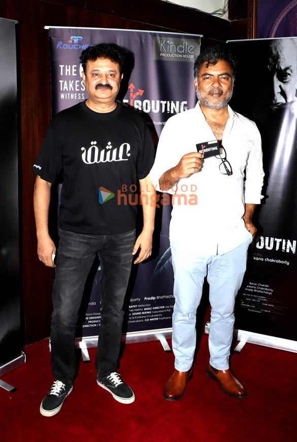 photos celebs spotted at the screening of the short film re routing 5