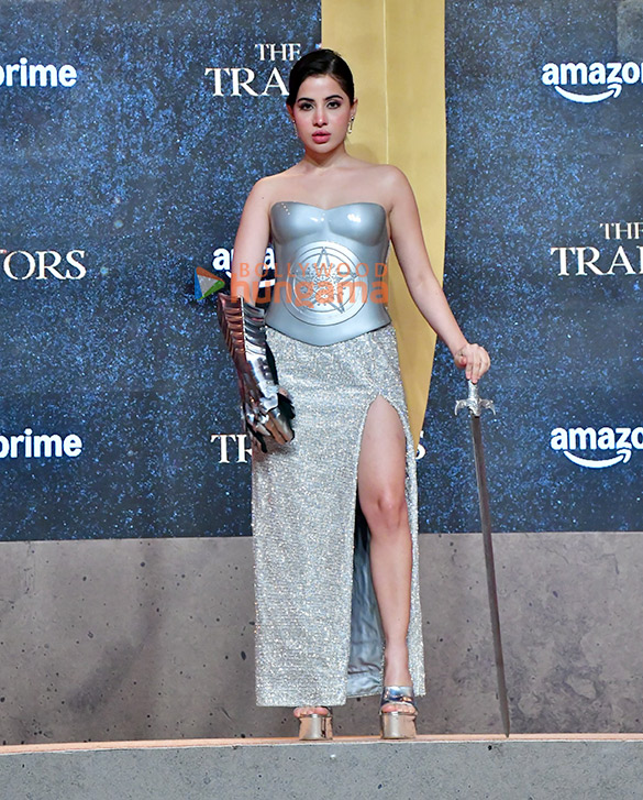 photos karan johar uorfi javed jannat zubair rahmani and others grace the trailer launch of the traitors 11