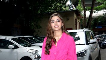 Photos: Saiee Manjrekar snapped in Andheri