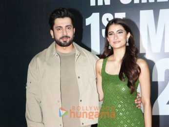 Footage: Sanjay Dutt, Palak Tiwari, Light Singh Nijjar and others grace the premiere of The Bhootnii | Events & Occasions