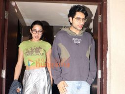 Photos: Sara Ali Khan, Ibrahim Ali Khan and Palak Tiwari snapped at Juhu PVR
