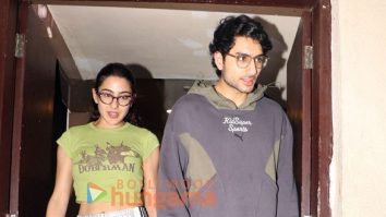 Photos: Sara Ali Khan, Ibrahim Ali Khan and Palak Tiwari snapped at Juhu PVR