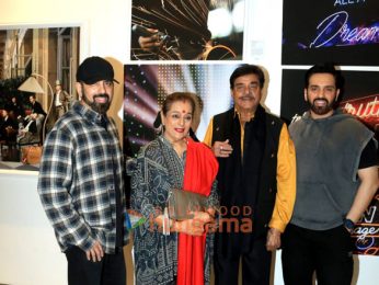 Photos: Shatrughan Sinha, Poonam Sinha, Luv Sinha & Kussh Sinha snapped at House of Creativity x Designera Art Show | Parties & Events