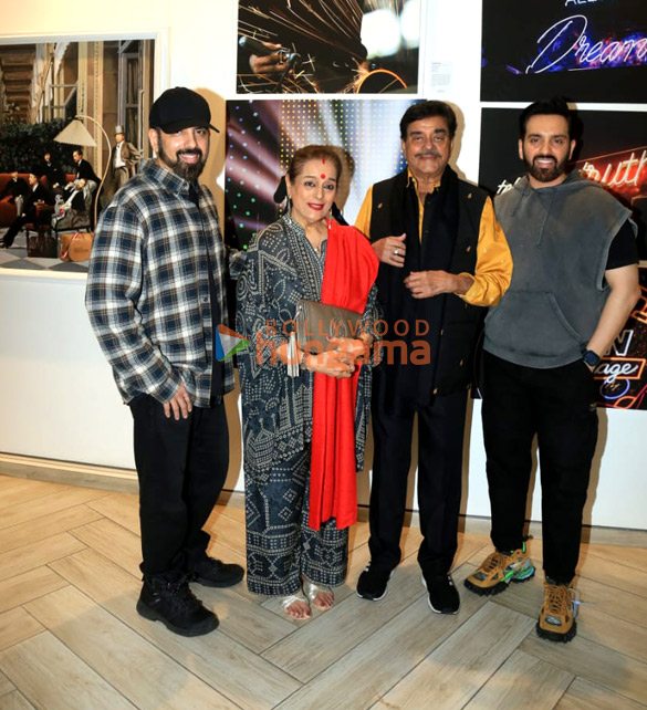 photos shatrughan sinha poonam sinha luv sinha kussh sinha snapped at house of creativity x designera art show 4