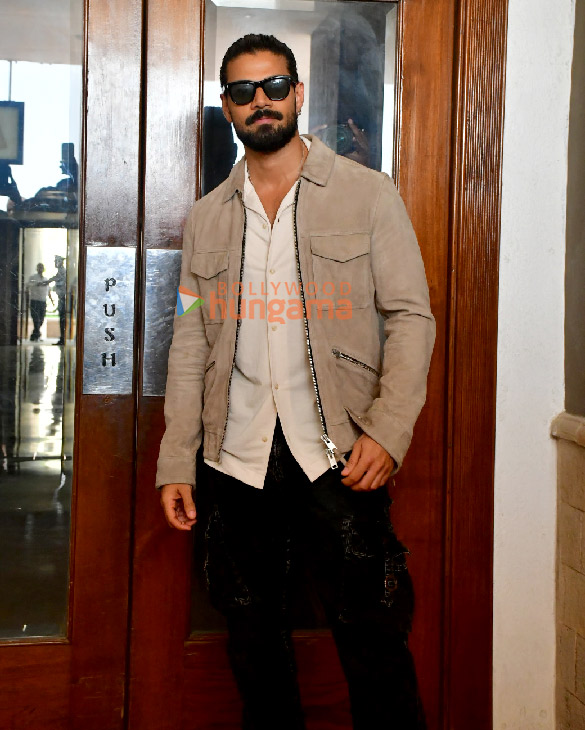 photos sooraj pancholi aakanksha sharma and kanubhai chauhan snapped promoting kesari veer 5