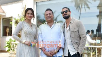 Photos: Sooraj Pancholi, Aakanksha Sharma and Kanubhai Chauhan snapped promoting Kesari Veer