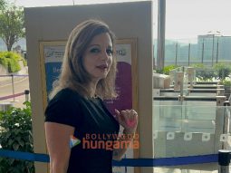 Photos: Sussanne Khan and Madhur Bhandarkar snapped at the airport
