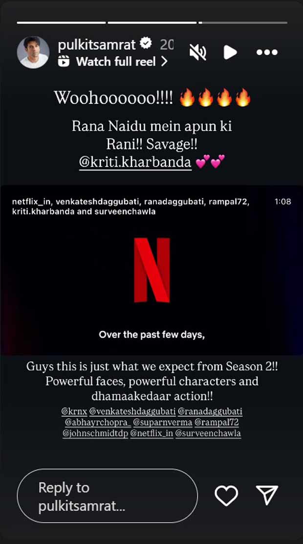 Pulkit Samrat makes a cute request to wife Kriti Kharbanda and it has won hearts! 