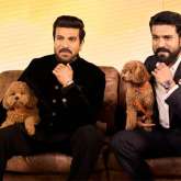 Ram Charan unveiled in wax with pet dog Rhyme at Madame Tussauds, London