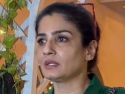 ‘Rasha nahi hai yaha pe’, says Raveena Tandon to paps outside restaurant