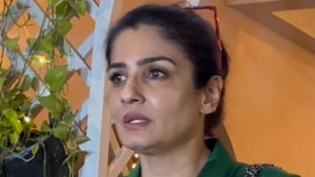‘Rasha nahi hai yaha pe’, says Raveena Tandon to paps outside restaurant