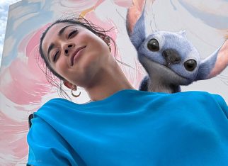 Rashmika Mandanna and Stitch share a fun moment amid Lilo and Stitch promotions