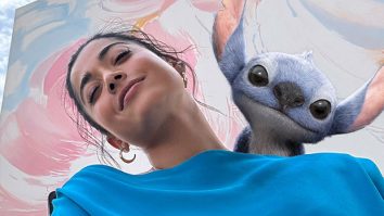 Rashmika Mandanna and Stitch share a fun moment amid Lilo and Stitch promotions