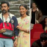 Pooja Hegde attends Retro screening in London with Hai Jawani Toh Ishq Hona Hai co-stars Varun Dhawan and Mrunal Thakur