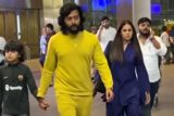 Riteish & Genelia Deshmukh get clicked with kids at the airport