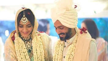 Sonam Kapoor Ahuja shares unseen wedding moments with Anand Ahuja on 7th anniversary