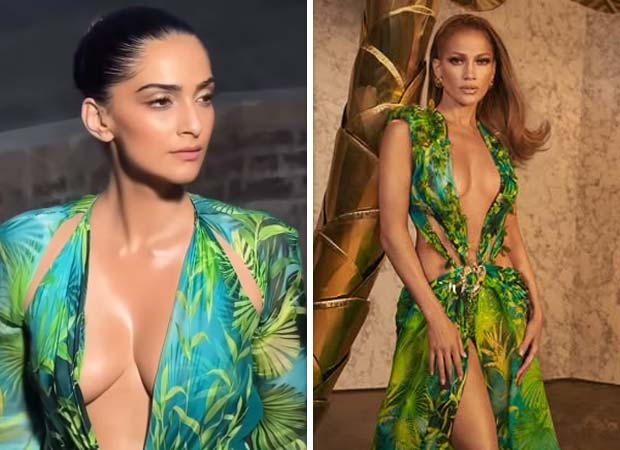 Sonam Kapoor channels Jennifer Lopez in Versace look