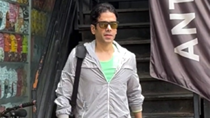 Tusshar Kapoor’s post gym glimse