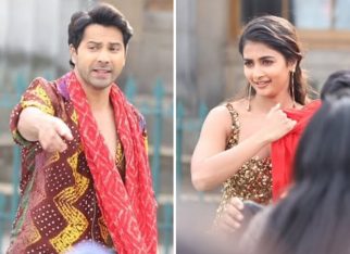 Varun Dhawan and Pooja Hegde recreate popular 90s song ‘Chunari Chunari’ in Hai Jawani Toh Ishq Hona Hai; BTS photos go viral