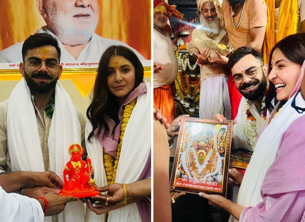 Anushka Sharma and Virat Kohli visit Ram Mandir and Hanuman Garhi in Ayodhya; videos and pics go viral