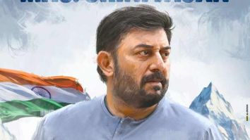 Anupam Kher shares Arvind Swami’s first look as Major Srinivasan from his directorial Tanvi The Great