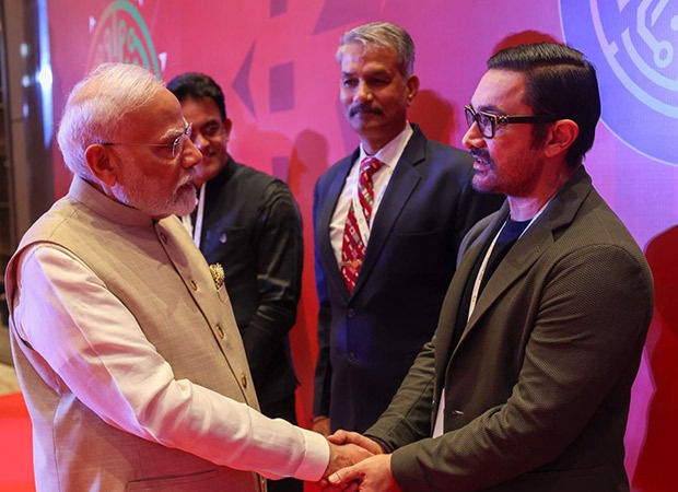 Aamir Khan and PM Narendra Modi share a heartwarming moment at recent conclave