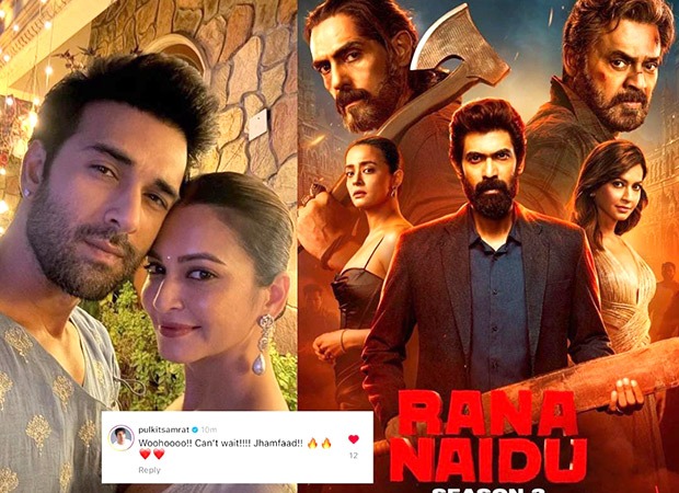 Pulkit Samrat cheers on Kriti Kharbanda as she shines in the first look of her ott debut Rana Naidu Season 2